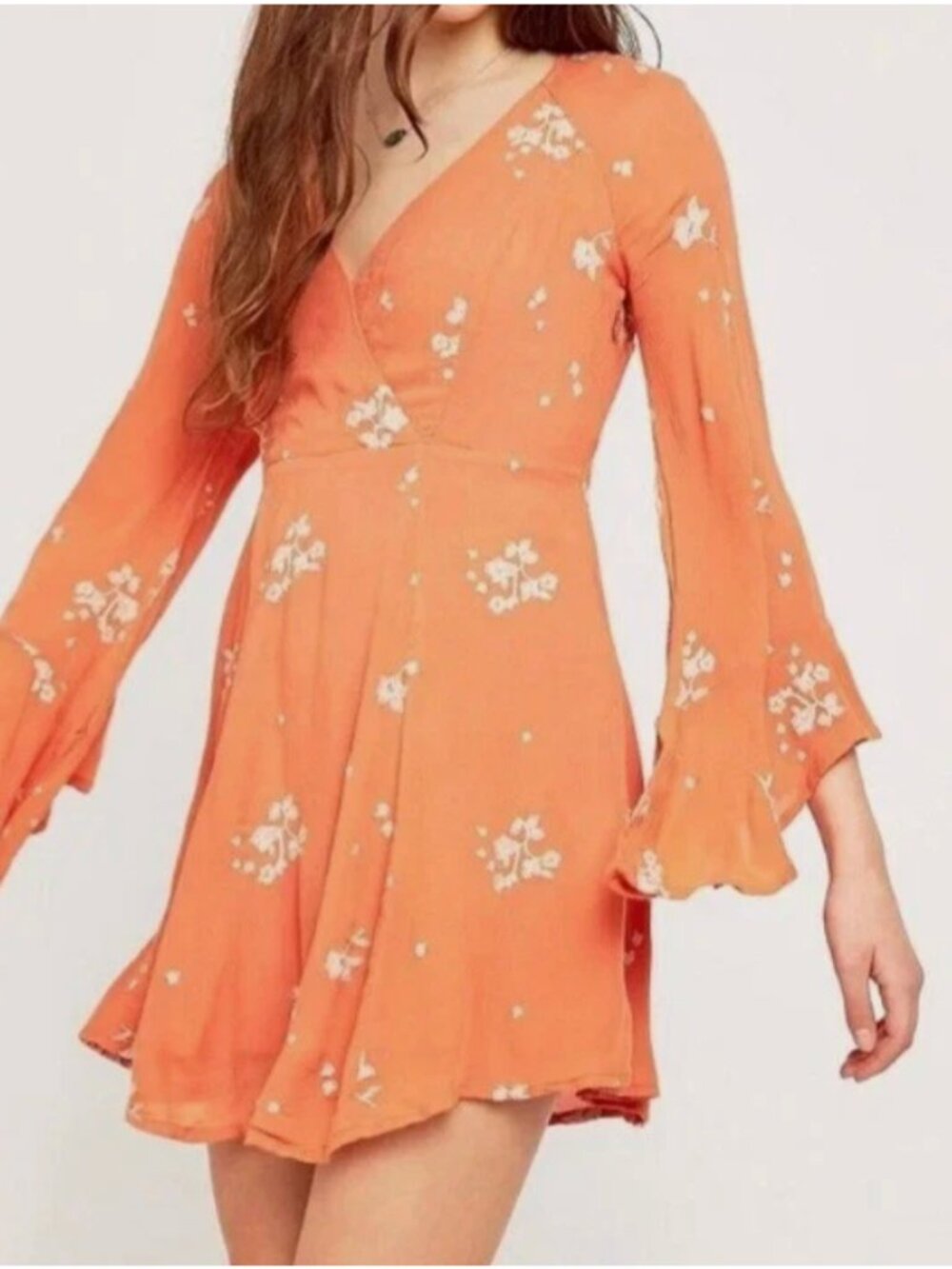 Free People Jasmine dress papaya 4